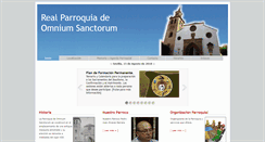 Desktop Screenshot of omniumsanctorum.org